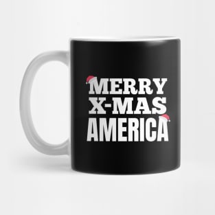 Merry X-Mas America Mug